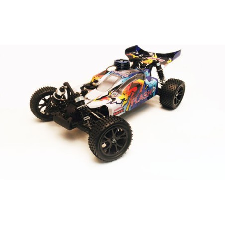 Voiture thermique radiocommandée BUGGY GP BLEU RTR1/10 Voiture thermique radiocommandée BUGGY GP BLEU RTR1/10