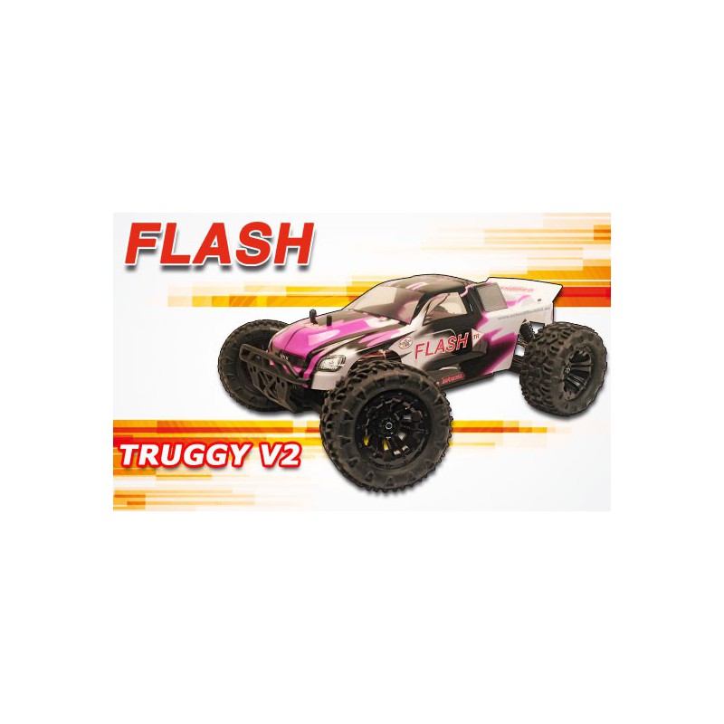 Voiture thermique radiocommandée TRUGGY GP VIOLET RTR 1/10