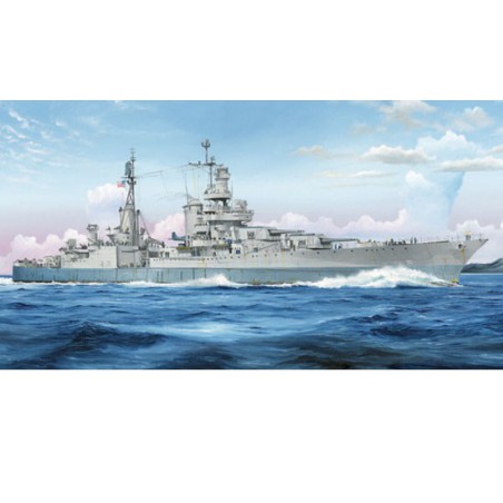 Maquette de Bateau en plastique USS INDIANAPOLIS CA-35 1945 Maquette de Bateau en plastique USS INDIANAPOLIS CA-35 1945