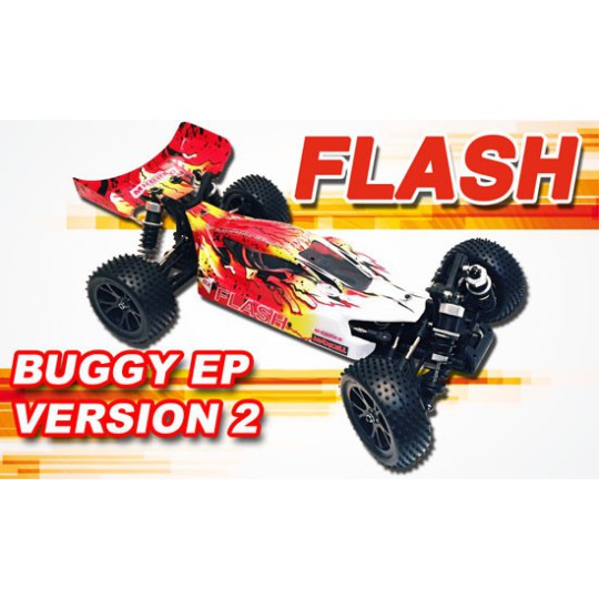 Coche teledirigido eléctrico BUGGY EP AMARILLO RTR 1/10 Voiture électrique radiocommandée BUGGY EP JAUNE RTR1/10