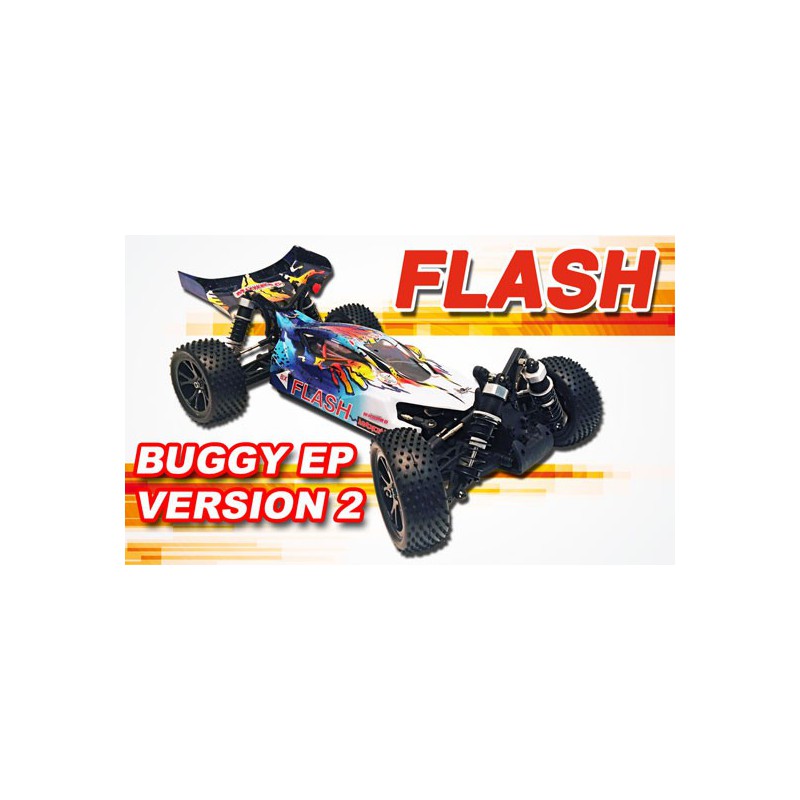 Voiture électrique radiocommandée BUGGY EP BLEU RTR1/10