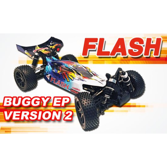 Coche teledirigido eléctrico BUGGY EP AZUL RTR 1/10 Voiture électrique radiocommandée BUGGY EP BLEU RTR1/10