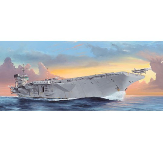 Maquette de Bateau en plastique USS KITTY HAWK CV-63 Maquette de Bateau en plastique USS KITTY HAWK CV-63