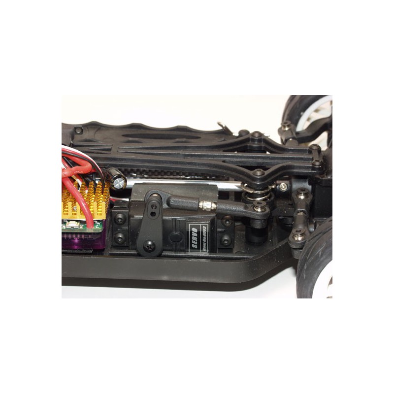 Voiture électrique radiocommandée FLASH jaune EP RTR 1/10