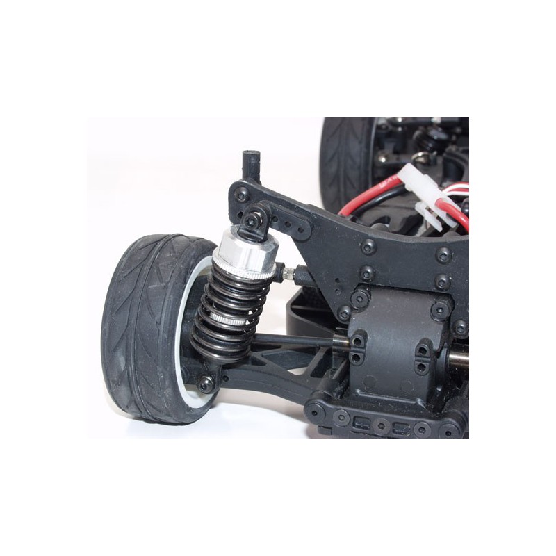 Voiture électrique radiocommandée FLASH jaune EP RTR 1/10