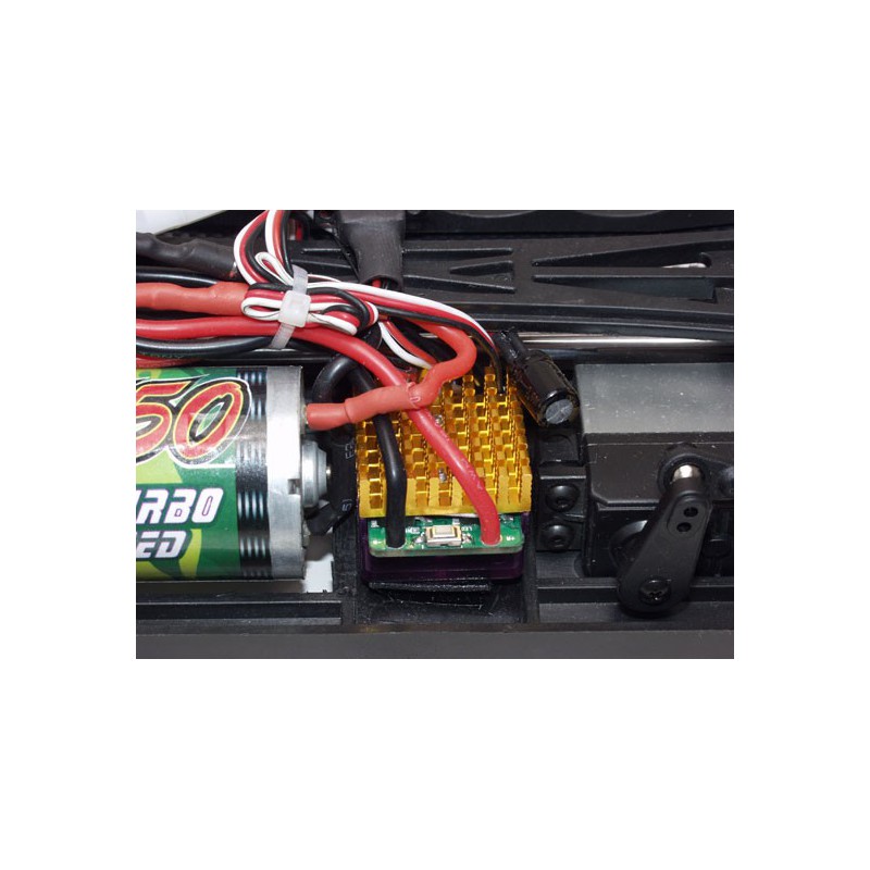 Voiture électrique radiocommandée FLASH rouge EP RTR 1/10