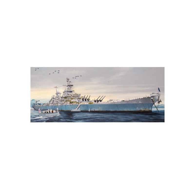 Maquette de Bateau en plastique USS MISSOURI BB-63