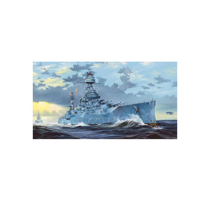 Maquette de Bateau en plastique USS NEW TEXAS BB-35