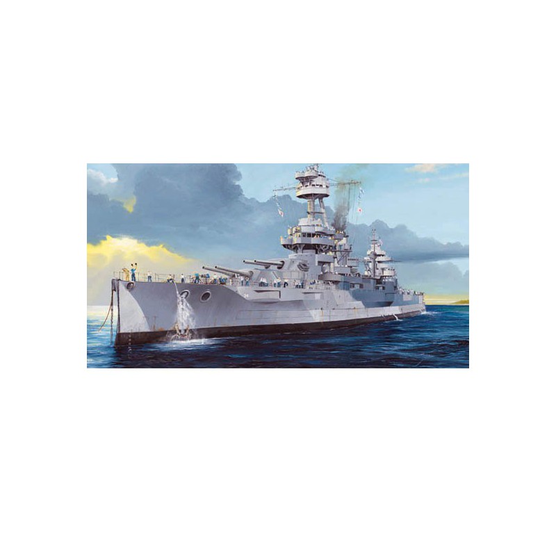 Maquette de Bateau en plastique USS NEW YORK BB-34