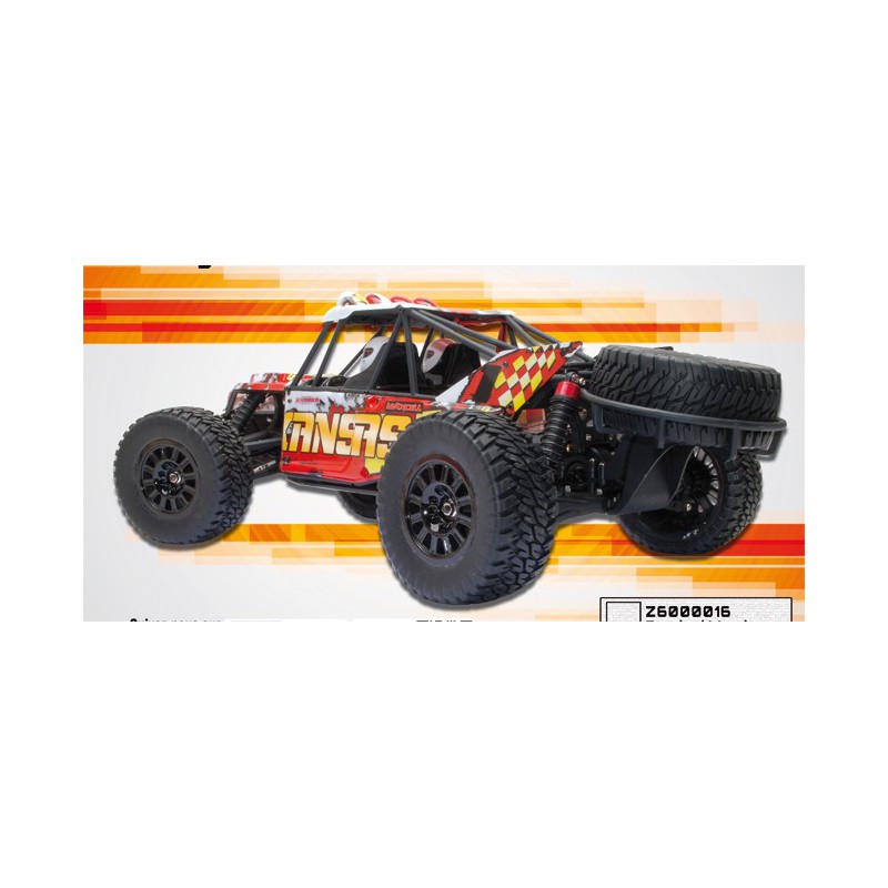 Voiture électrique radiocommandée KANSAS Desert B. BL RTR 1/10