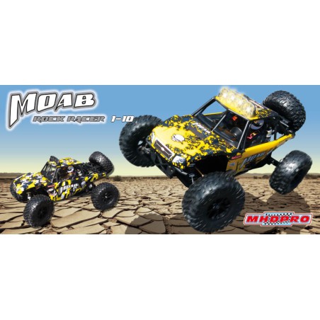 Voiture électrique radiocommandée MOAB Brushless V2 1/10 Voiture électrique radiocommandée MOAB Brushless V2 1/10