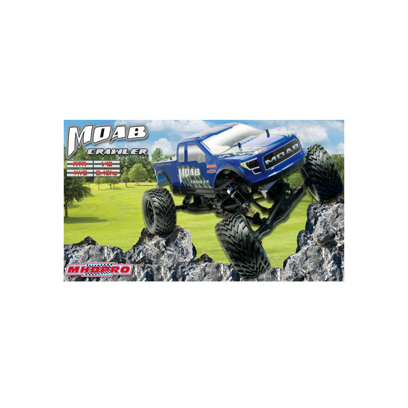 Voiture électrique radiocommandée MOAB CRAWLER RTR 1/10