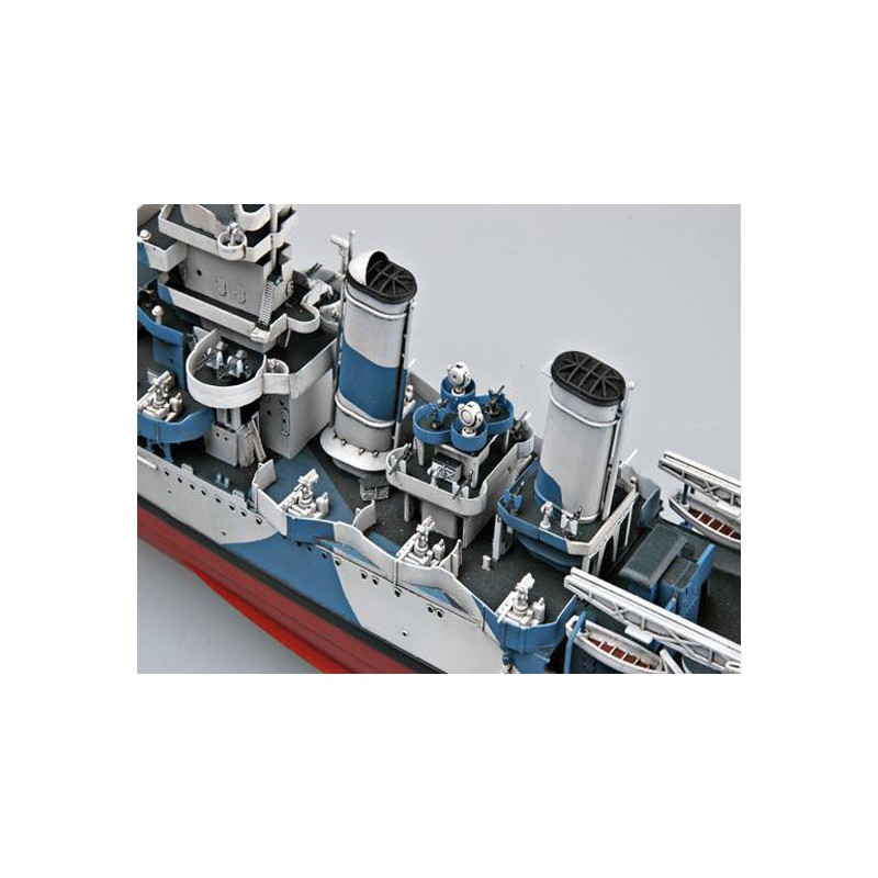 Maquette de Bateau en plastique USS SAN FRANCISCO CA-38