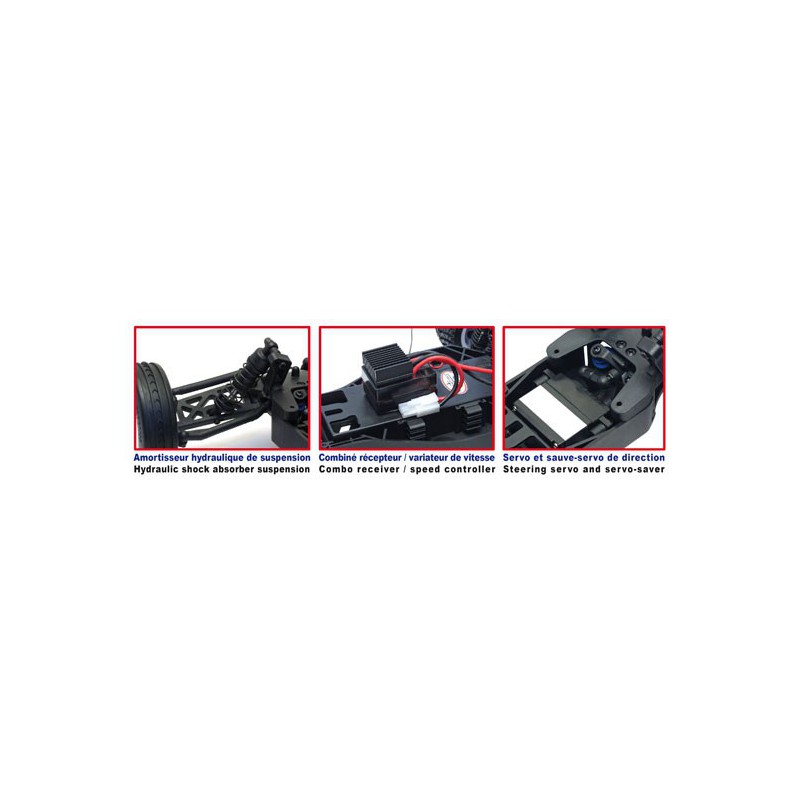 Voiture électrique radiocommandée Jumper 2WD RTR 1/10