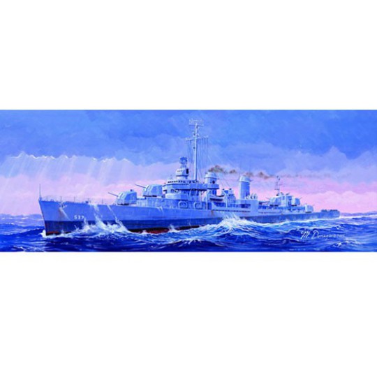 Maquette de Bateau en plastique USS THE SULLIVANS DD-537