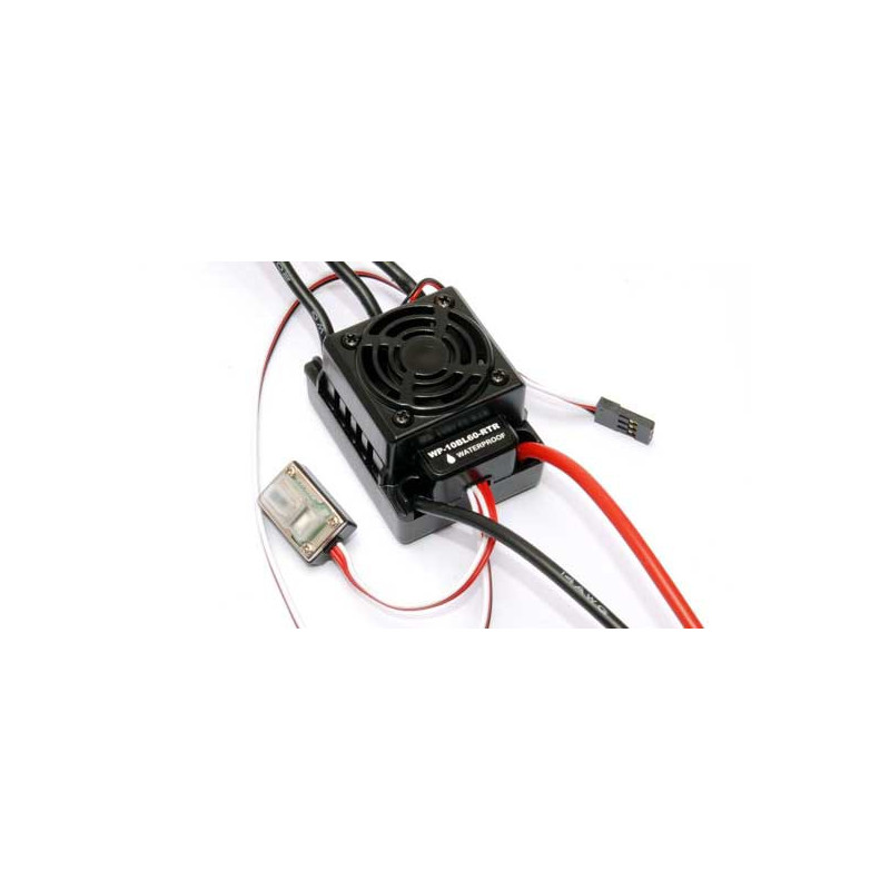 Pièce pour voiture electrique tous chemin 1/10 Variateur brushless 60A WP