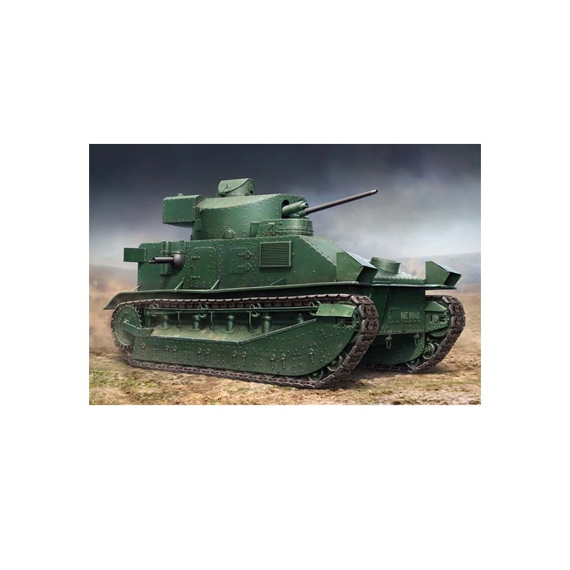 Maquette de Char en plastique Vickers Medium Tank MKII 1/35