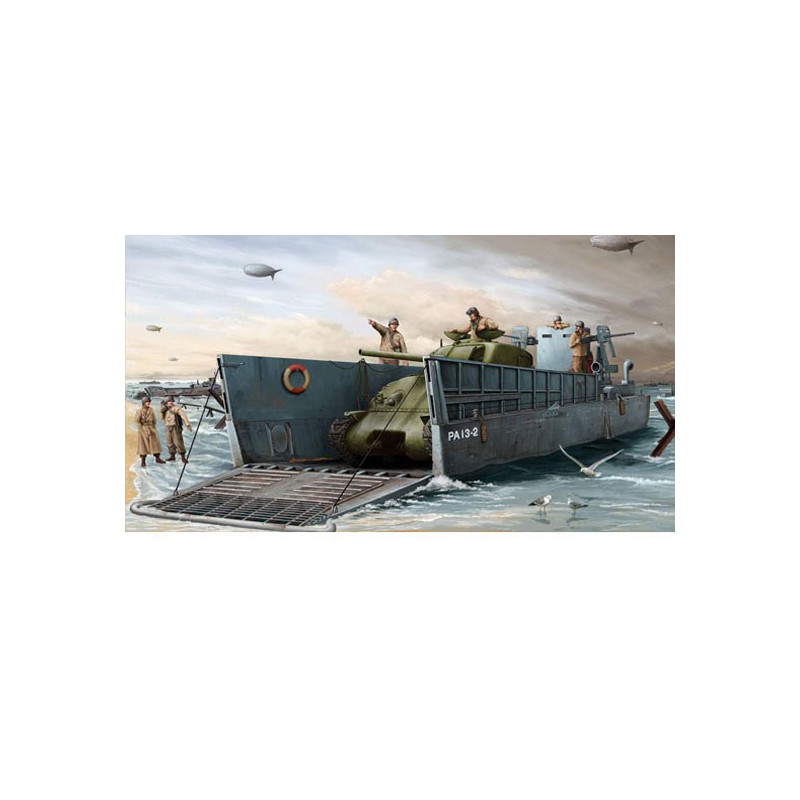 Maquette de Char en plastique WW II US NAVY LCM(3) LANDING CRAFT