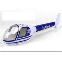 Accessoire pour hélicoptère radiocommandé FUSELAGE ROBINSON FIBRE Accessoire pour hélicoptère radiocommandé FUSELAGE ROBINSON FIBRE