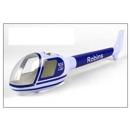 Accessoire pour hélicoptère radiocommandé FUSELAGE ROBINSON FIBRE Accessoire pour hélicoptère radiocommandé FUSELAGE ROBINSON FIBRE