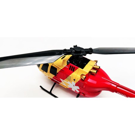 Hélicoptère électrique radiocommandé C 400 RESCUE MHDFLY Bipale Hélicoptère électrique radiocommandé C 400 RESCUE MHDFLY Bipale