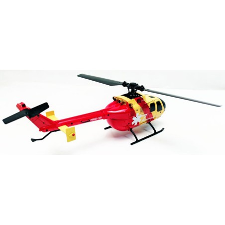 Hélicoptère électrique radiocommandé C 400 RESCUE MHDFLY Bipale Hélicoptère électrique radiocommandé C 400 RESCUE MHDFLY Bipale