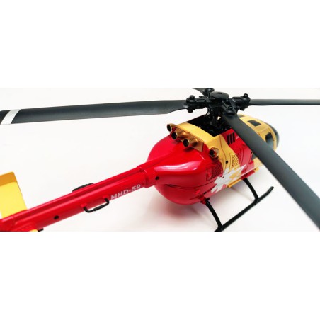 Hélicoptère électrique radiocommandé C 400 RESCUEQuadripale Hélicoptère électrique radiocommandé C 400 RESCUEQuadripale