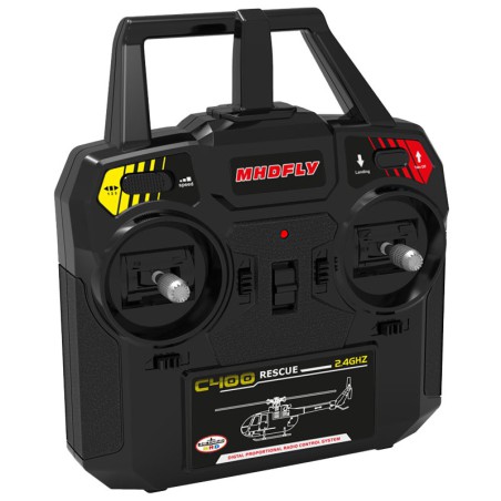 Hélicoptère électrique radiocommandé C 400 RESCUEQuadripale Hélicoptère électrique radiocommandé C 400 RESCUEQuadripale