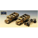 Maquette de Char en plastique WWII German Trucks 1/72 Maquette de Char en plastique WWII German Trucks 1/72