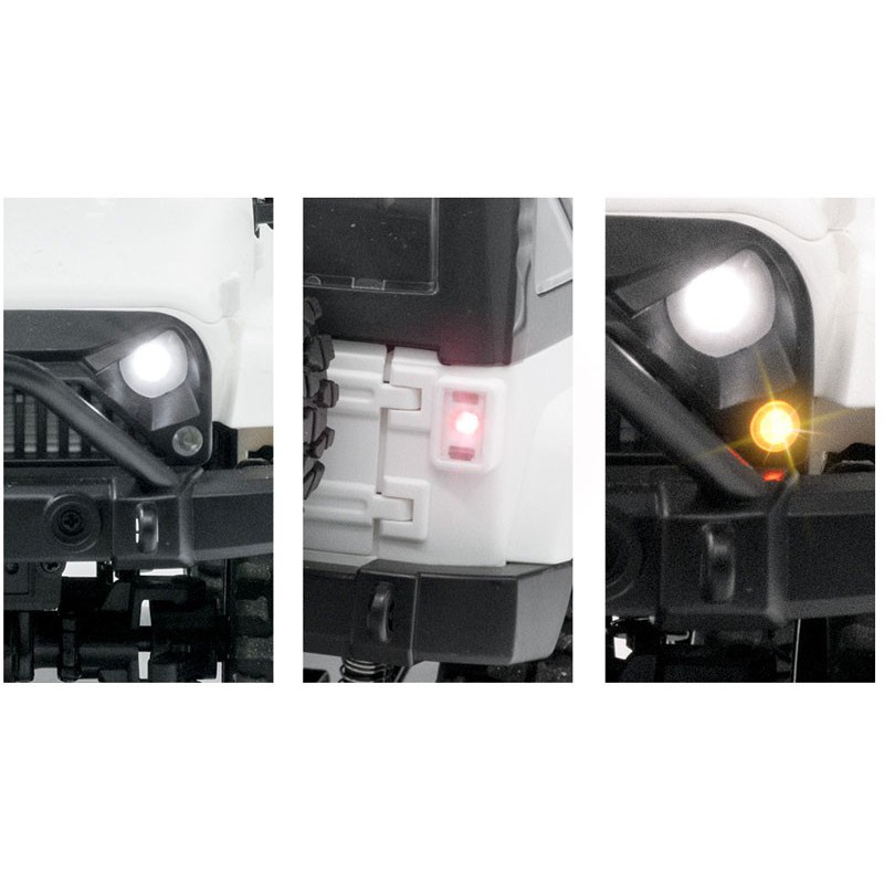 Voiture électrique radiocommandée Mini Crawler 4WD Hard Top Orange