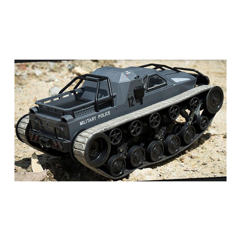 Voiture électrique radiocommandée TANK CRAWLER Gris 1/12