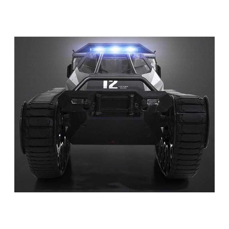 Voiture électrique radiocommandée TANK CRAWLER Gris 1/12