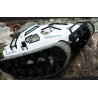Voiture électrique radiocommandée TANK CRAWLER Blanc 1/12