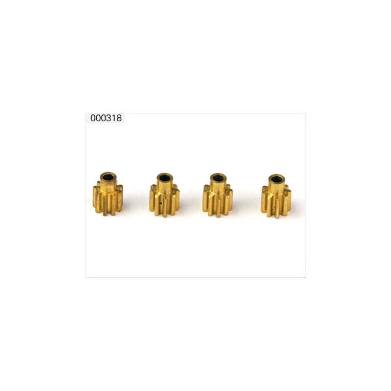 Pièce pour hélicoptère électrique 4 PIGNONS MOTEUR 11 Dents