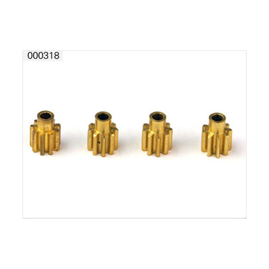 Pièce pour hélicoptère électrique 4 PIGNONS MOTEUR 11 Dents