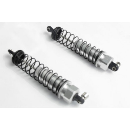 Pièce pour voiture electrique tous chemin 1/10 Amortisseurs avant en alu Pièce pour voiture electrique tous chemin 1/10 Amortisseurs avant en alu