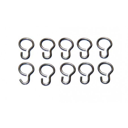 Pièce pour voilier radiocommandé Anneaux métalliques Pièce pour voilier radiocommandé Anneaux métalliques
