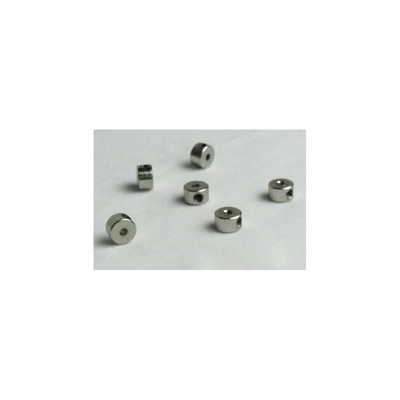 Pièce pour voiture thermique tous chemin 1/10 Arrêt de roues 6 pcs