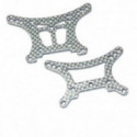 Pièce pour voiture electrique tous chemin 1/10 ATOM Support Amort. avt arr Pièce pour voiture electrique tous chemin 1/10 ATOM Support Amort. avt arr