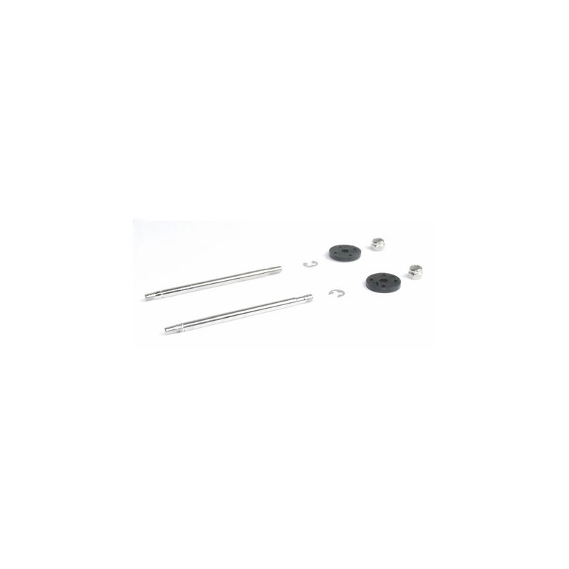 Pièce pour voiture electrique tous chemin 1/10 Axe et Piston Amort. arrière