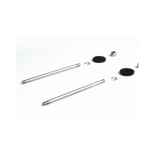 Pièce pour voiture electrique tous chemin 1/10 Axe et Piston Amortiss. avant Pièce pour voiture electrique tous chemin 1/10 Axe et Piston Amortiss. avant