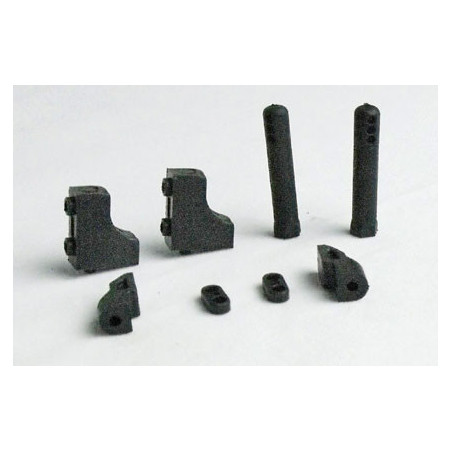 Pièce pour voiture thermique tous chemin 1/10 Axe support Batterie 7,2V 2pcs Pièce pour voiture thermique tous chemin 1/10 Axe support Batterie 7,2V 2pcs