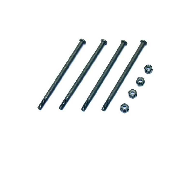 Pièce pour voiture thermique tous chemin 1/8 Axes Bras suspension Longs