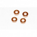 Pièce pour Buggy electrique 1/18 Bagues bronze 4x8x3mm Pièce pour Buggy electrique 1/18 Bagues bronze 4x8x3mm