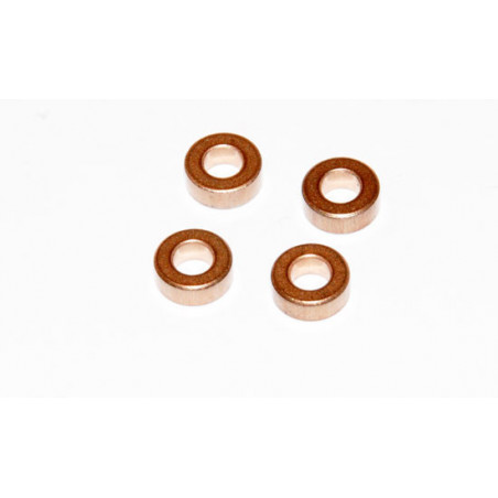 Pièce pour Buggy electrique 1/18 Bagues bronze 4x8x3mm Pièce pour Buggy electrique 1/18 Bagues bronze 4x8x3mm
