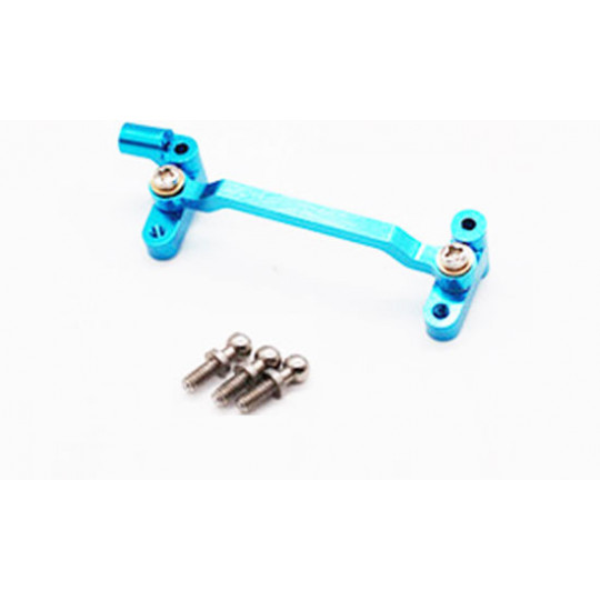 Pièce pour Buggy electrique 1/18 Barre Ackerman Alu Mini MHD Pièce pour Buggy electrique 1/18 Barre Ackerman Alu Mini MHD