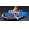 Maquette de voiture en plastique US Coupe+ Blond Girl's 1/24 Maquette de voiture en plastique US Coupe+ Blond Girl's 1/24
