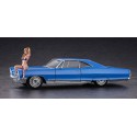 Maquette de voiture en plastique US Coupe+ Blond Girl's 1/24 Maquette de voiture en plastique US Coupe+ Blond Girl's 1/24
