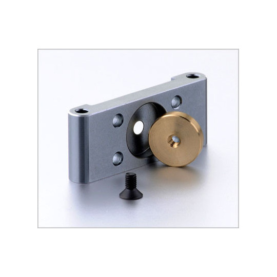 Pièce pour voiture electrique tous chemin 1/10 BATI BRAS SUSPENSION AVANT ALU