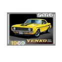 Maquette de voiture en plastique 1969 Chevy Camaro Yenko 1/25 Maquette de voiture en plastique 1969 Chevy Camaro Yenko 1/25